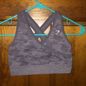 Gymshark Camo Seamless Sports Bra